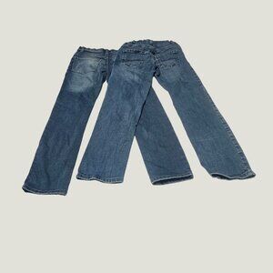 Wonder Nation Kids Stretch Place Straight Blue Denim Boys Jeans Size 8